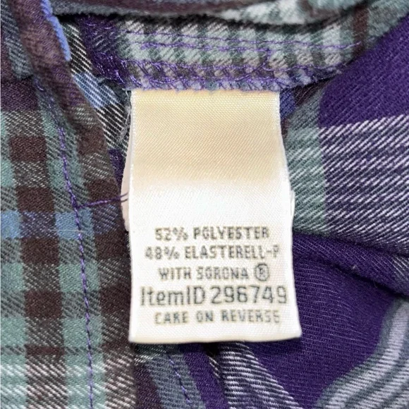 L.L. Bean Flannel Shirt M - Picture 5 of 5